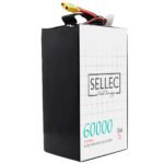Sellec Semi Solid State 14s 60000mAh 7C Drone Battery (Also for Boat & UPS Applications)