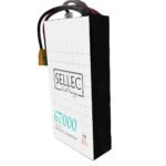 Sellec Semi Solid State 6s 67000mAh 15C Drone Battery (Also for Boat & UPS Applications)