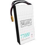Sellec Semi solid State 6s 77000mAh 2C Drone  Battery (Also for Boat & UPS Applications)
